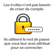 un service simple à utiliser et n'oblige pas les familles à créer de compte, comme c'est le cas sur Facebook.