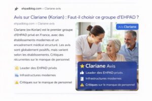 Clariane avis EHPAD France Avis Clariane (Korian) : groupe EHPAD privés France, points forts et critiques